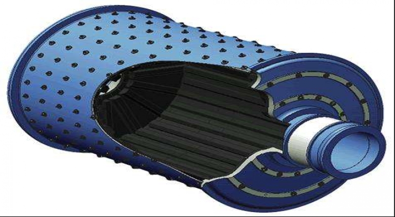 德厚球磨機橡膠襯板的主要優(yōu)點